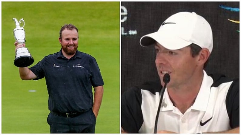 McIlroy Reveals Text Message Exchanges With Lowry After Open Win