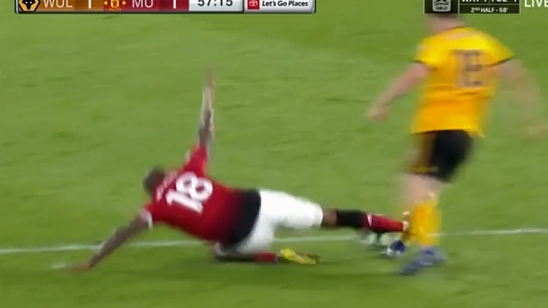 History Made As Ashley Young Sent Off During Man United Vs Wolves Tie