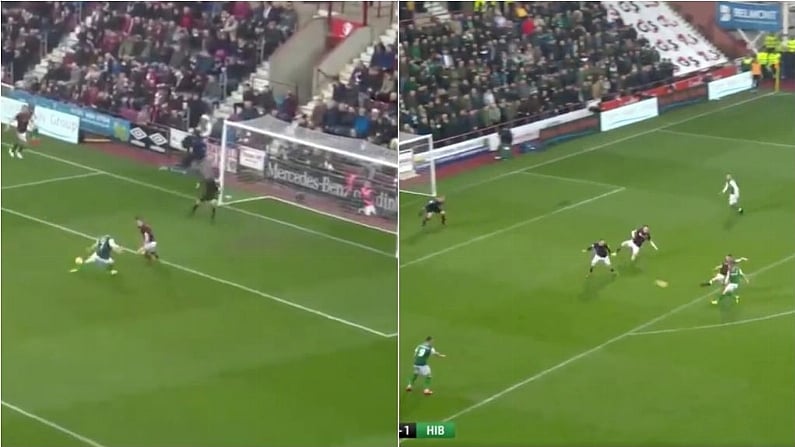 Watch: Daryl Horgan Nets A Cracking Brace To Win Edinburgh Derby