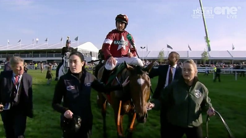 Watch: Emotional Davy Russell Dedicates Grand National Success To Former Cork Star