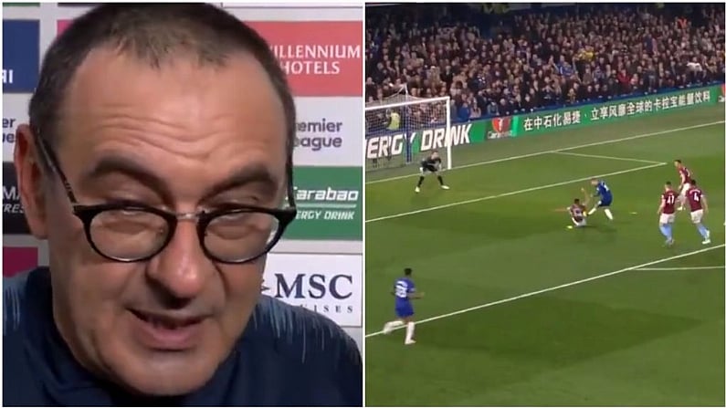 Watch: Maurizio Sarri Admits He "Can't Do Anything" To Keep Majestic Hazard