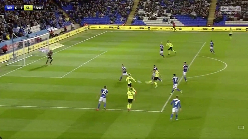 Enda Stevens Scores An Absolute Thunderbolt For Sheffield United