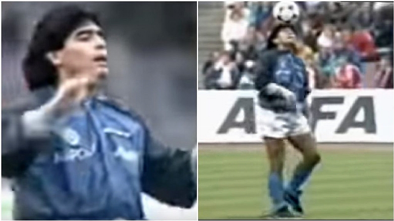 Over 30 Years On, Maradona Balling To 'Live Is Life' Is Still Amazing