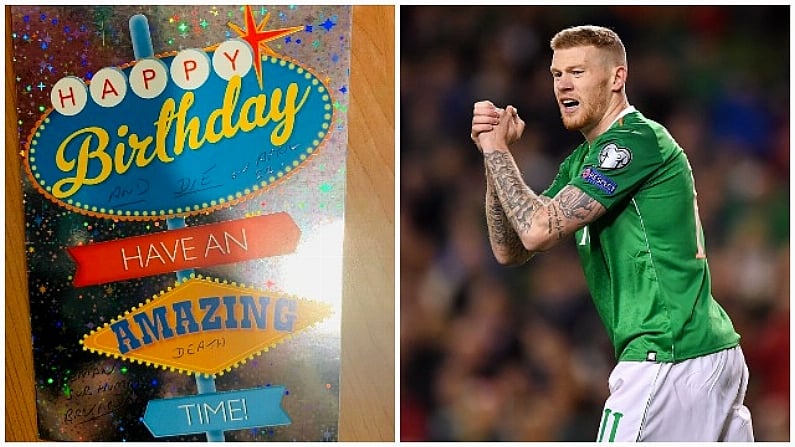 James McClean Received A Vile, Hate-Filled Birthday Card