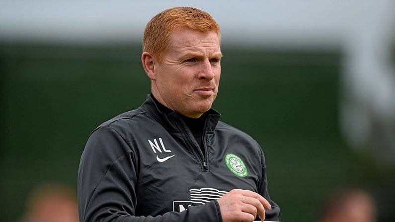 9 August 2013; Glasgow Celtic manager Neil Lennon during squad training ahead of the Dublin Decider against Liverpool on Saturday. Glasgow Celtic Squad Training, Gannon Park, Malahide, Dublin. Picture credit: David Maher / SPORTSFILE