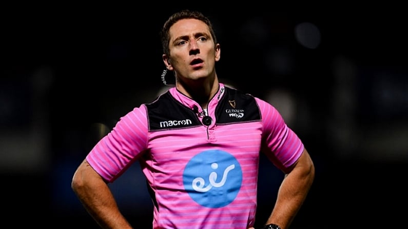 Just One IRFU Rep As Officials Named For Rugby World Cup