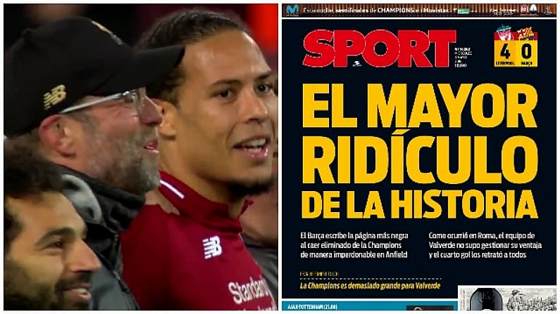 The Spanish Media Reaction To Liverpool's Destruction Of Barcelona