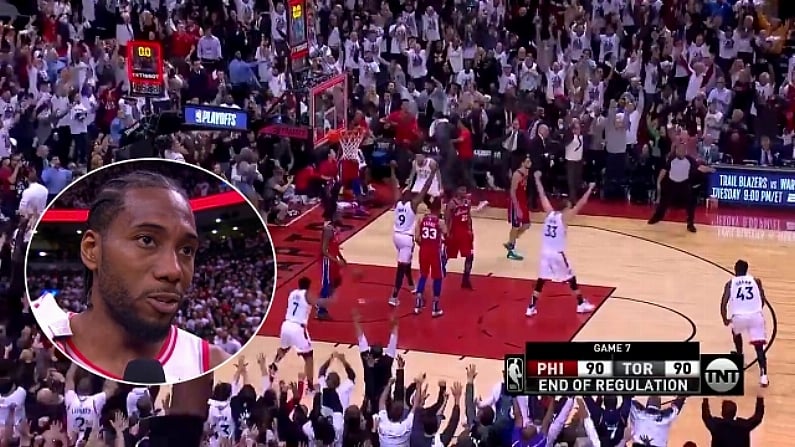 Watch: Kawhi Leonard Lands Dramatic Series-Winning Shot For Toronto