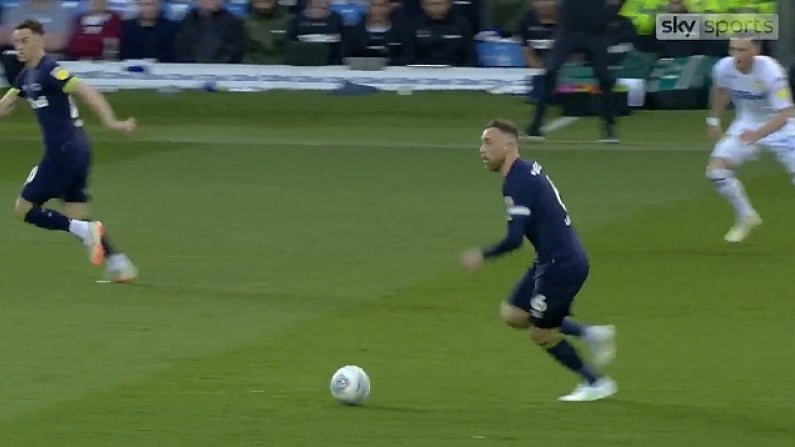 Watch: Beckenbauer Keogh Helps Derby KO Leeds From The Playoffs