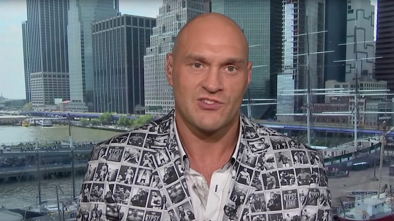 Tyson Fury Suggests Anthony Joshua 'Gets His Nuts Out Of Eddie Hearn’s Handbag' & Agrees To A Fight