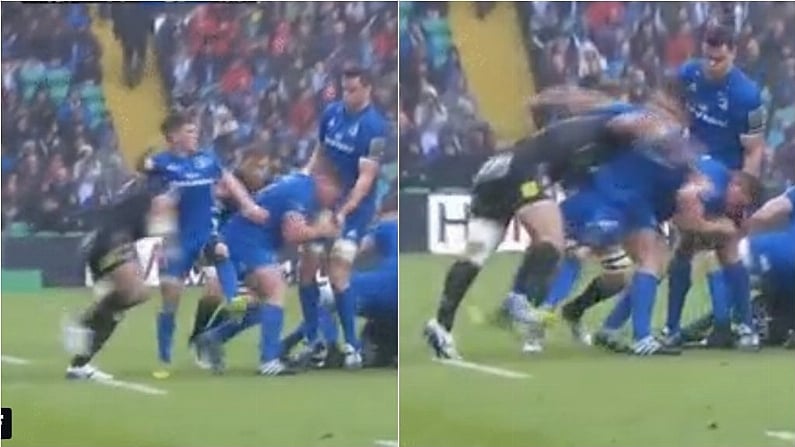 Watch: Glasgow Get Away With Sickening Off The Ball Tackle On Luke McGrath