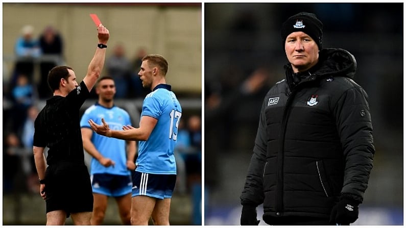 Jim Gavin 'Shocked' That Paul Mannion Was Shown Red Card