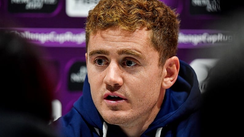 14 December 2018; Paddy Jackson of Perpignan after the European Rugby Champions Cup Pool 3 Round 4 match between Perpignan and Connacht at the Stade Aime Giral in Perpignan, France. Photo by Brendan Moran/Sportsfile