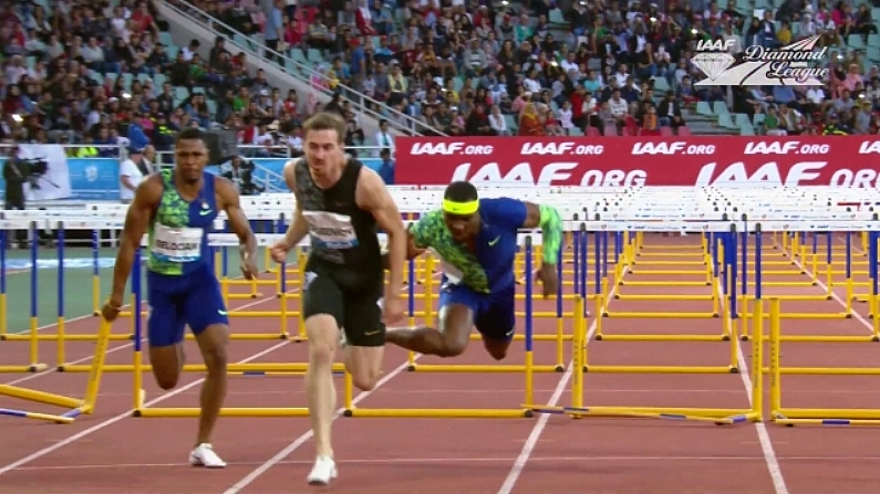 110m Hurdles Sees Dramatic Finish At Rabat Diamond League