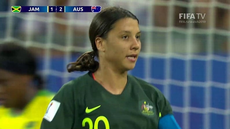 Australia's Sam Kerr Hailed As 'GOAT' After Four-Goal World Cup Heroics