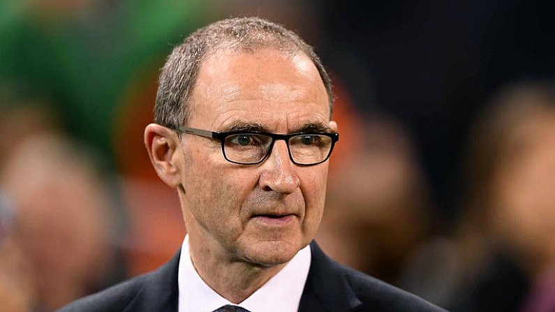 15 November 2018; Republic of Ireland manager Martin O'Neill prior to the International Friendly match between Republic of Ireland and Northern Ireland at the Aviva Stadium in Dublin. Photo by Harry Murphy/Sportsfile