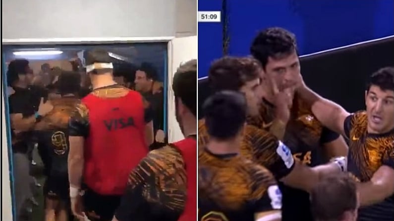 Super Rugby's Jaguares Pre-Game Tunnel Ritual Is Just Class