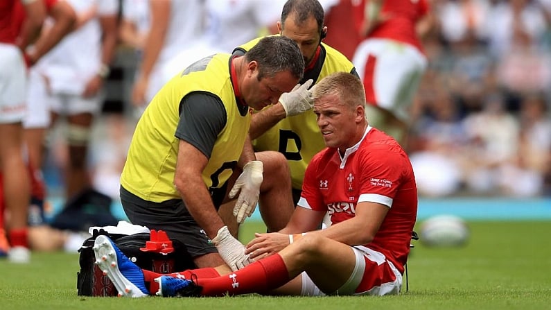 Wales Fly-Half Anscombe Ruled Out Of World Cup With Knee Injury