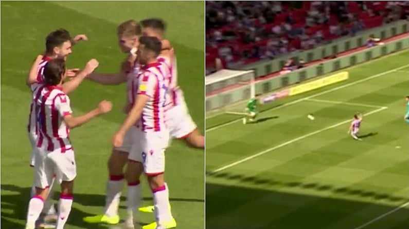 Watch: Scott Hogan Bags A Brace On His Home Debut For Stoke City