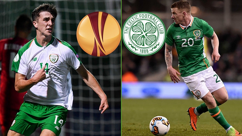 U19 International Barry Coffey And Johnny Hayes Named In Celtic's Europa League Squad