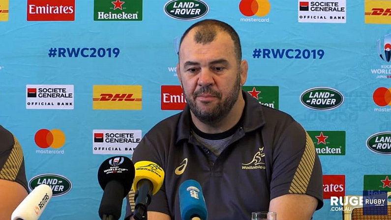 Australia Head Coach Cheika Slams Fiji For 'Going Behind His Back'