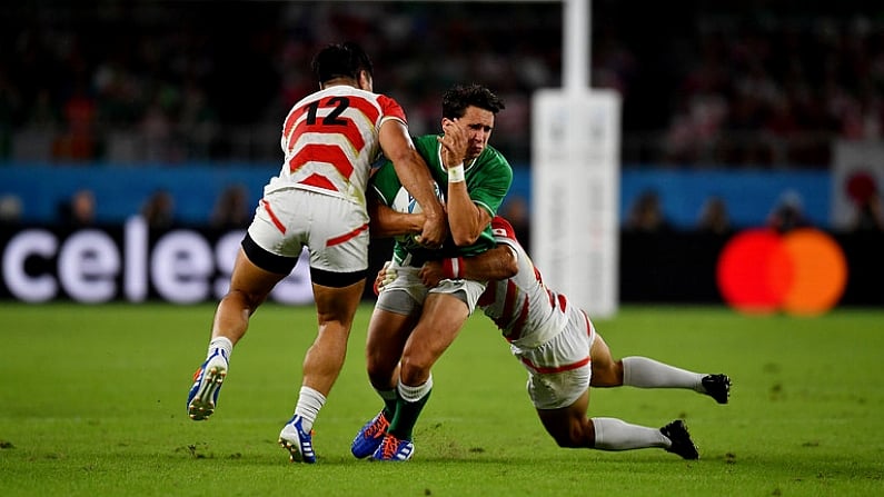 Carbery Explains Why He Kicked The Ball Out At The End Of Japan Game