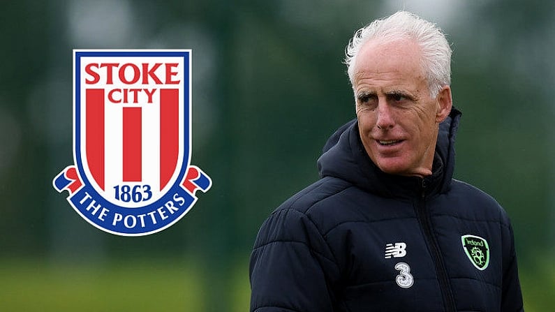 4 September 2019; Republic of Ireland manager Mick McCarthy during a Republic of Ireland training session at the FAI National Training Centre in Abbotstown, Dublin. Photo by Stephen McCarthy/Sportsfile