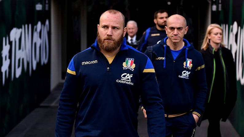 Today's Rugby World Cup News Is Particularly Sad For Some Italian Players