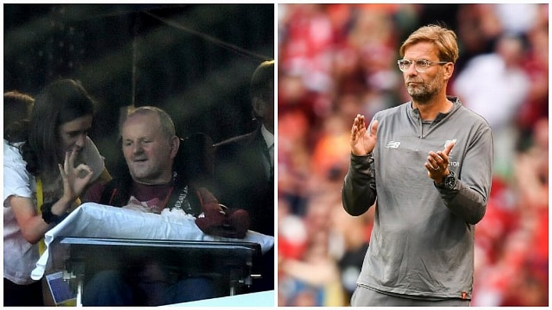 Jurgen Klopp Hopes To Meet Seán Cox At Liverpool Vs Man City