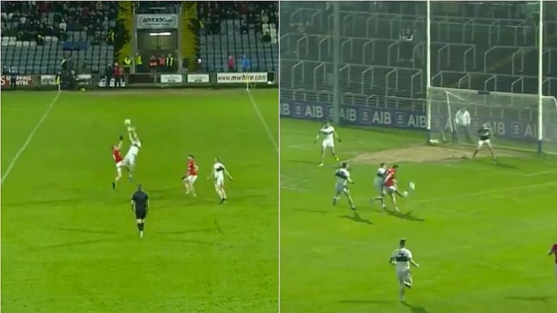 Watch: Éire Óg Score Stunning Goal Straight From Throw-In Against Portlaoise