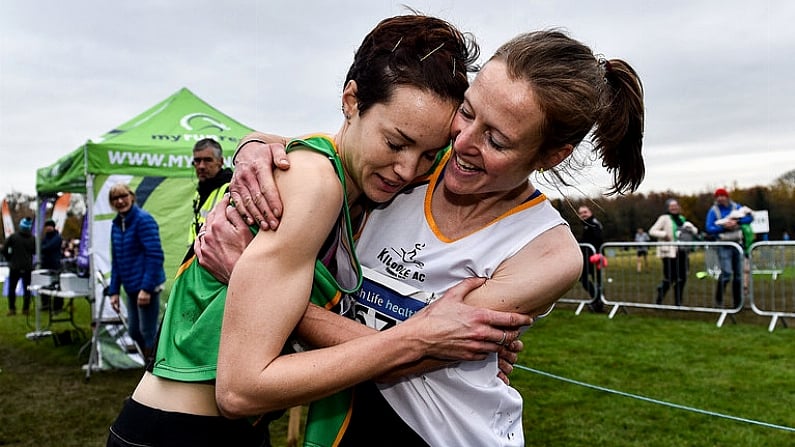 Sisters Fionnuala McCormack & Una Britton Thrilled To Share Podium At National Cross Country