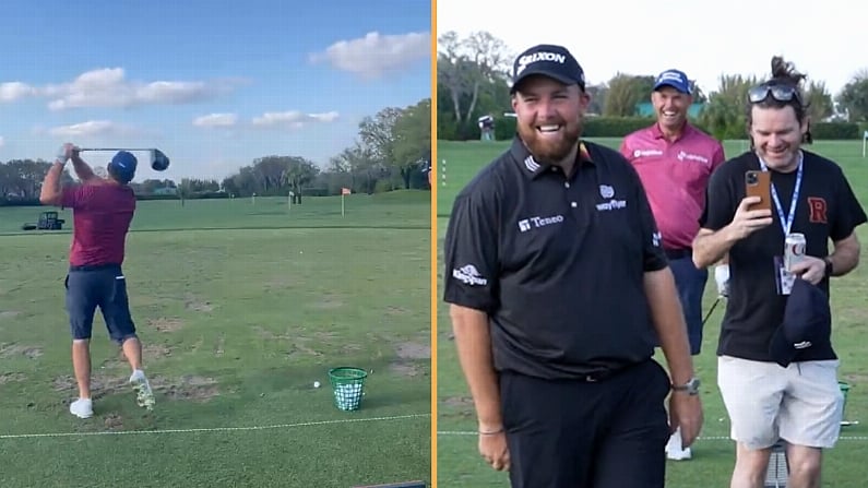 Padraig Harrington Wins Shane Lowry Bet With Remarkable 192mph Drive