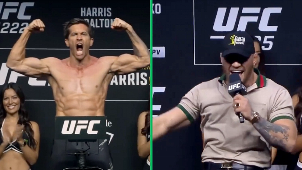 Jake gyllenhaal Conor mcgregor ufc 285 road house