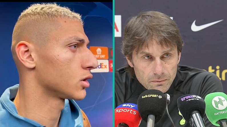 Antonio Conte Bites Back At Richarlison After Contentious "Shit Season" Comments