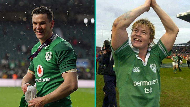 johnny sexton brian o'driscoll irish rugby