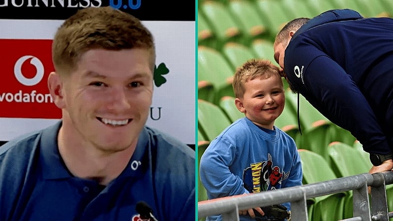 Owen Farrell Was Surprised To Learn That His Son Had Attended Ireland Captain's Run