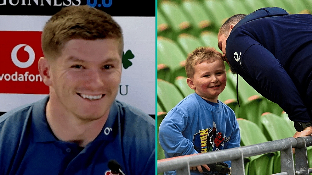 owen farrell son ireland team run