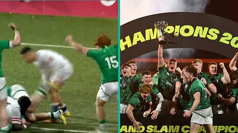 Watch: Ireland U20s Complete Groundbreaking Back-To-Back Grand Slams