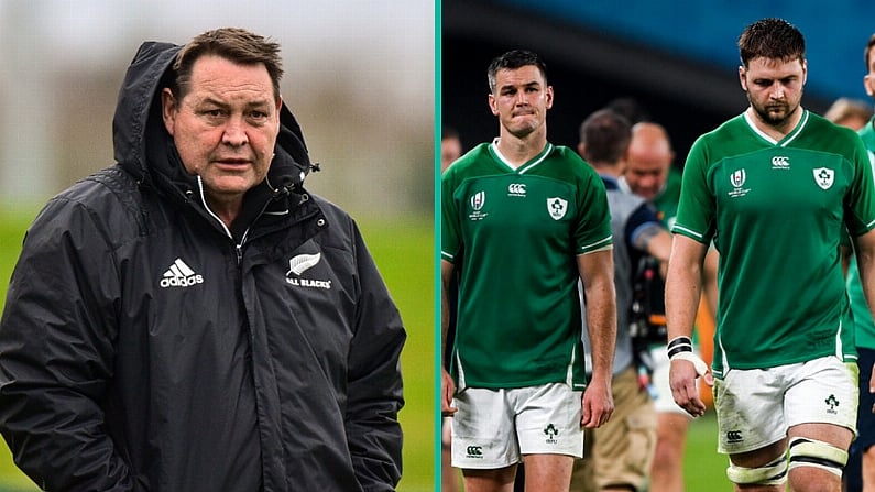 Former All Blacks Head Coach Reminds Ireland Of 'Chokers' Reputation