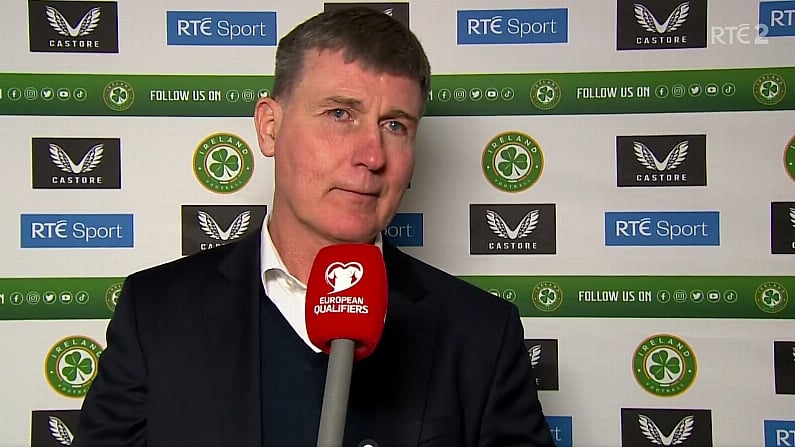 Tense Moment Between Stephen Kenny And Tony O'Donoghue During Long Range Goals Discussion