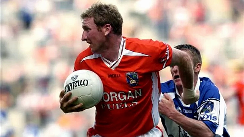 GAA Player in a Cork shirt 