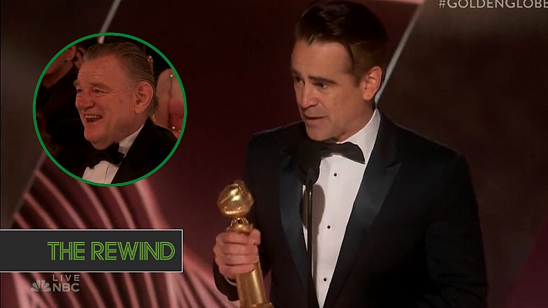 Colin Farrell Pays Tribute To Brendan Gleeson After Golden Globe Win