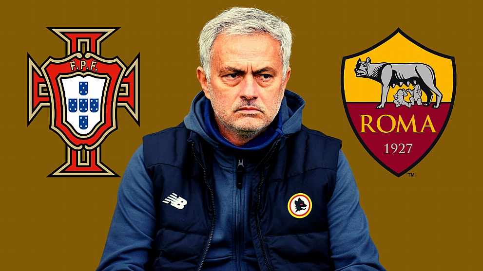 Jose Mourinho Portugal Roma