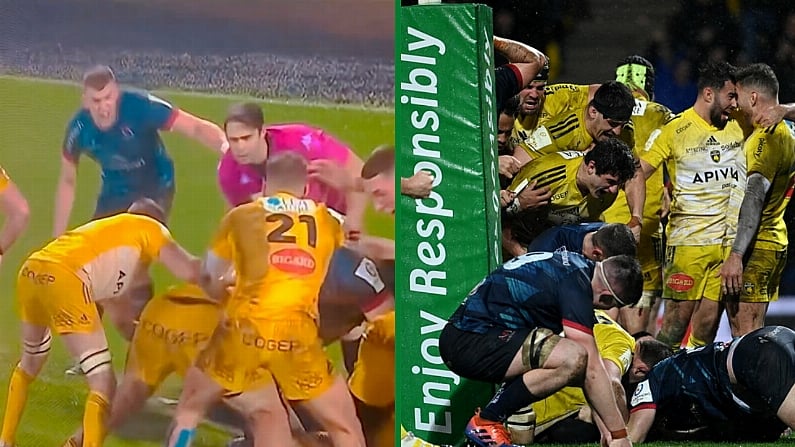 Footage Shows Referee Impeding Ulster Before Last Gasp La Rochelle Try