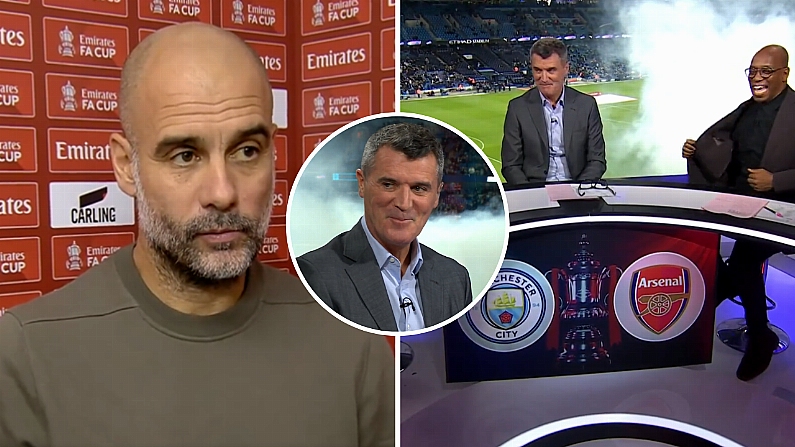 Roy Keane Pokes Fun At Himself After Downbeat Guardiola Interview