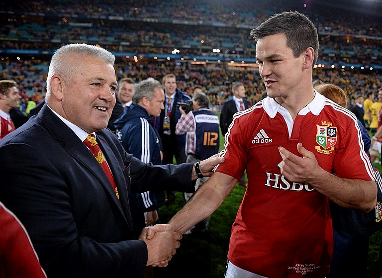 Warren Gatland Johnny Sexton 2013 Lions