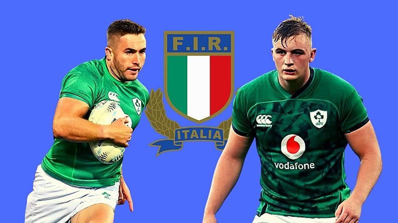 Our Changed But Experienced Ireland 23 To Take On Italy