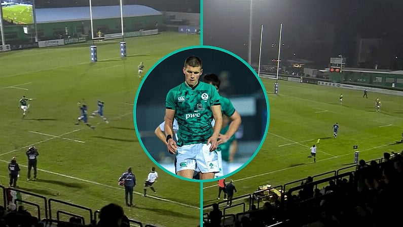 Ireland U20 Star Sam Prendergast Defied Belief With Frankly Ridiculous Kick Against Italy