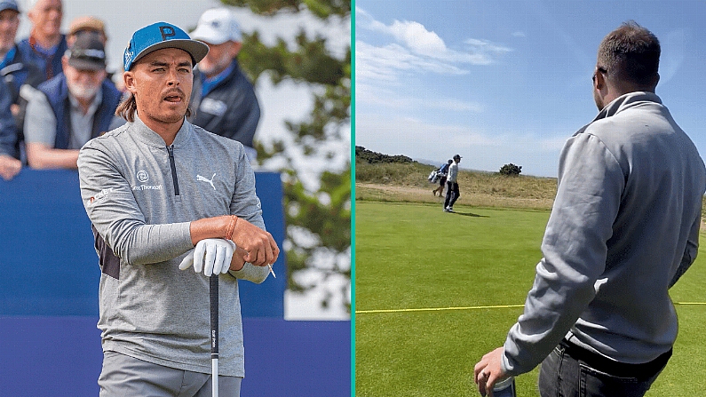 Rickie Folwer Was Heckled By Leeds Fan At The Open For Bizarre Reason