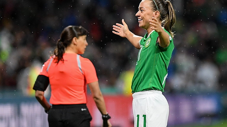 Fans In Awe As Katie McCabe Scores Ireland's First World Cup Goal With Outrageous Corner